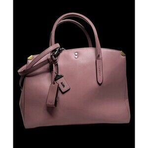 Coach Dusty Rose Glovetanned Leather Cooper Carryall Bag Satchel